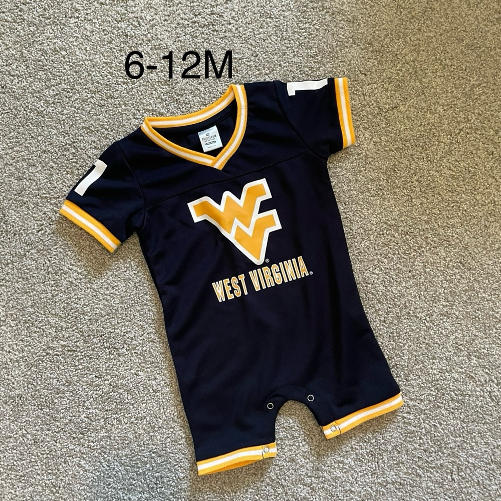 WVU 6-12M Romper